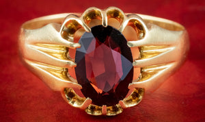 Garnet Ring - January Birthstone