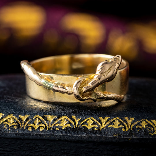 Antique Victorian French Snake Band Ring