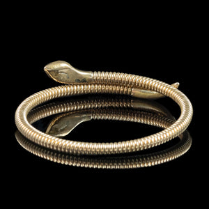 Vintage Snake Slave Bangle 