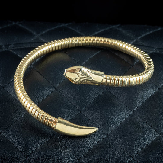 Vintage Snake Slave Bangle