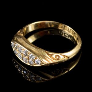 ANTIQUE EDWARDIAN DIAMOND RING 18CT Gold, DATED 1904