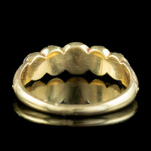 Antique Georgian Pearl Five Stone Ring