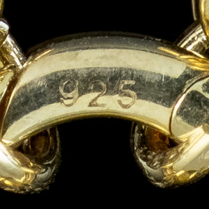 Antique Victorian Locket Collar Necklace Silver 18ct Gold Gilt Circa 1880