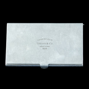 Vintage Tiffany And Co. Sterling Silver Card Case
